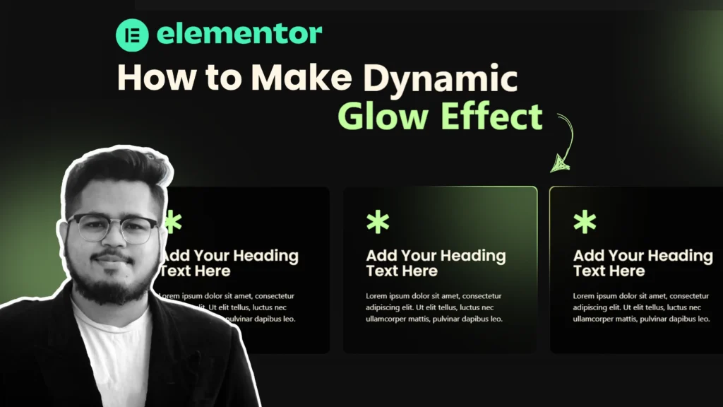 Learn how to create a stunning Card Hover Effect in Elementor with glowing animations – no extra plugins needed!
